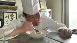 鶏肉の出汁で作る俺のリゾット！