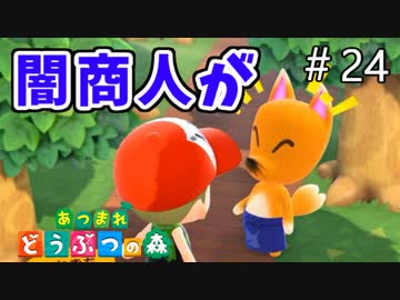 【あつまれ どうぶつの森】闇のバイヤーに遭遇しました。＃24