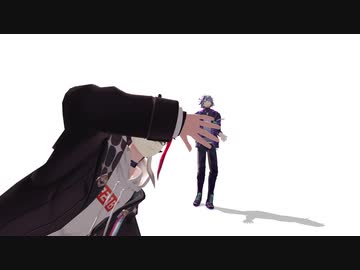 【にじさんじMMD】　赤と赤紫メッシュでBemybaby