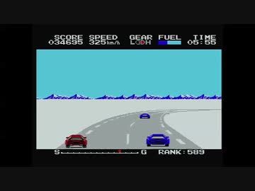 【MSX】コナミハイパーラリー(3面まで)
