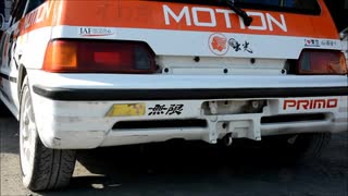 ホンダシティGA2 直管サウンド HONDA CITY CR-i GA2 D13C Not VTEC