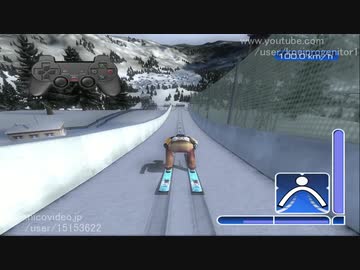 [アシストプレイ]スキージャンプゲーム