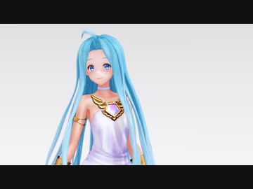 【MMDグラブル】蜜月アン・ドゥ・トロワ【MMDモデル配布あり】