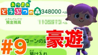 【あつ森】お金が欲しいから禁忌を犯しました  9日目