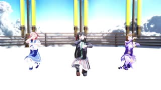 【MMD】EZ DO DANCE/九條 霞＆エリーナ ラフィール＆桜井 ユイ【踊らせてみた】