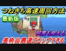 あつまれどうぶつの森　つねきち周回一番簡単な方法。つねきち高速周回最新版。美術品最速でコンプするには！？　【あつ森】
