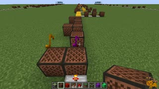 [Minecraf]初心者が音譜ブロック奏でてみた＃1