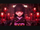 《Ray-MMD》VRoidで「閻魔あい」ちゃんを作ってみました♪