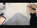 【エルシャダイ９周年記念展】ライブペイント生中継＜１日目＞