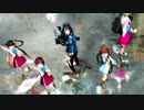 【MMD艦これ】高雄・長波・朝霜と沖波・雪風で『唯一、愛ノ詠』【スパッツ着用】