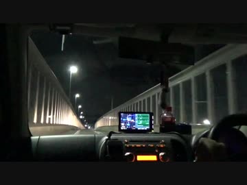 夜の福岡都市高速