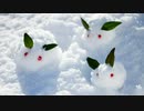 雪うさぎのかけっこ【10分間作業用】