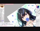 【お絵かき配信】『黒髪ロングさん(塗)』(2020/04/28) part 2/2【ニコ生アーカイブ】