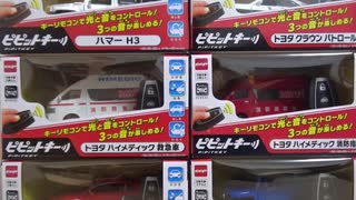 車が光る！鳴る！走る！リモコン操作の「ピピットキー」