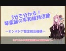 【VOICEROID解説】3分で分かる平和維持活動【国連カンボジア暫定統治機構】