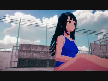自主制作アニメ「風、少女、プールサイド」