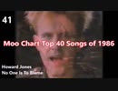 Moo Chart Top 40 Songs of 1986