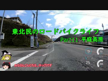 【ゆっくり車載】東北民のロードバイクライフ Part11【平庭高原】