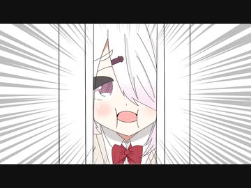 【手描きにじさんじ】電車のドアに顔を挟まれる椎名唯華