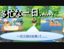 【あつまれ どうぶつの森】　第十四幕　商店の材料収集の為に一日三回出張する多忙な私……