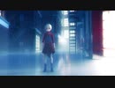 夜の街、雨音。