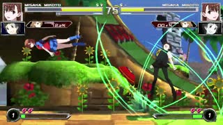 [MUGEN 1.1 キャラ更新] 電撃 FCI  御坂美琴 サポートキャラクター 初春飾利 追加