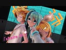 【MMD】ミク、リン、レンで「shake it! 」