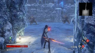 【CODE VEIN】凍餓の凶賊2体を泥臭くソロ(1周目)【PC】