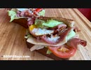 Extreme BLT Deep Fried Sandwich