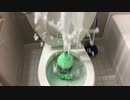 メントススプライトをトイレに流してみた