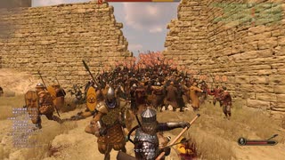 【Mount & Blade II】障壁破壊後の攻城戦