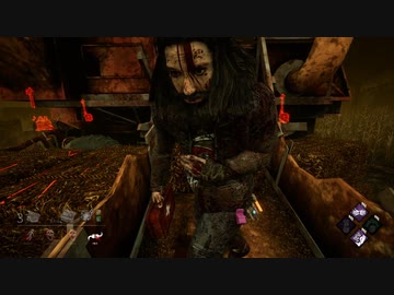 【DbD】ランク1ナースがマナーの悪い生存者共を全滅させるようです【字幕解説】