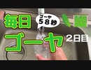 【毎日ゴーヤ】毎日５８秒でゴーヤの成長をみる動画（２日目）
