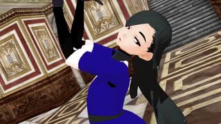 シラ姫がノリノリで帝国少女を踊っています【VRoid_MMD】