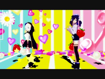【にじさんじMMD】ういはとアルスがなりすましゲンガー踊ったよ。【アルスアルマルモデル配布】