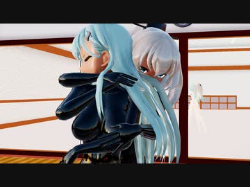 【Ray-mmd】ボディスーツ鈴熊で乱躁滅裂ガール do-modeカメラ