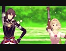 【MMDグラブル】オツキミリサイタル【サンダルフォン・ジータ】