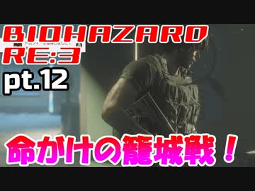 超絶ビビりがホラゲー【バイオハザード RE:3】を実況プレイpt.12