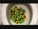 M&M'sとスニッカーズをトイレに流してみた３
