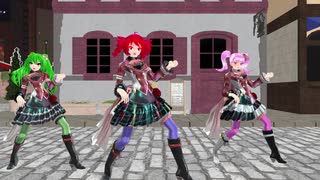 【重音テト　櫻花アリス　小春音アミ】セツナトリップ【MMD】