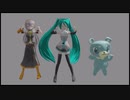 【ハレ晴れユカイ】ヒマガクのマスコットがミクたちと踊ってみた