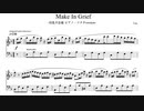 【オリジナル曲×弾いてみた】Make In Grief -居乱不忘憂ピアノ・ソナタversion-【楽譜配布】