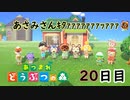 【あつまれどうぶつの森】仕事に疲れたアラサーが無人島生活 20日目