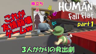 【5人実況】 悪夢の友情崩壊ゲームいざ幕開け 【Human: Fall Flat #1】