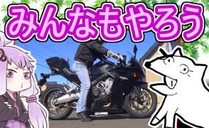 ツーリングできない時のバイクの乗り方 -スタンディングスティル-