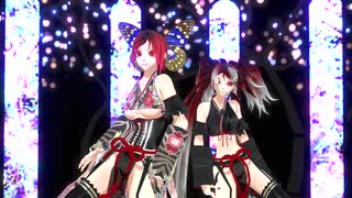 【MMD】シーエ＆アルビ　【BLack machine】