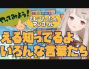 【エルフのえる】自動生成字幕で見るもじぴったん初プレイ
