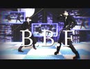 【MMD文アル】あんごとゆずでB.B.F【二人用カメラ・ステージ配布】