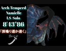 【MHW:IB】歴戦王ネロミェール 太刀ソロ 8'43"86溟鳴り遥か遠く/Arch Temperd Namielle LS Solo【モンスターハンターワールド:アイスボーン】