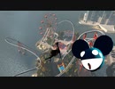 乗ったら絶対に振り落とされるジェットコースターとなぞのDJ【Goat Simulator】part2